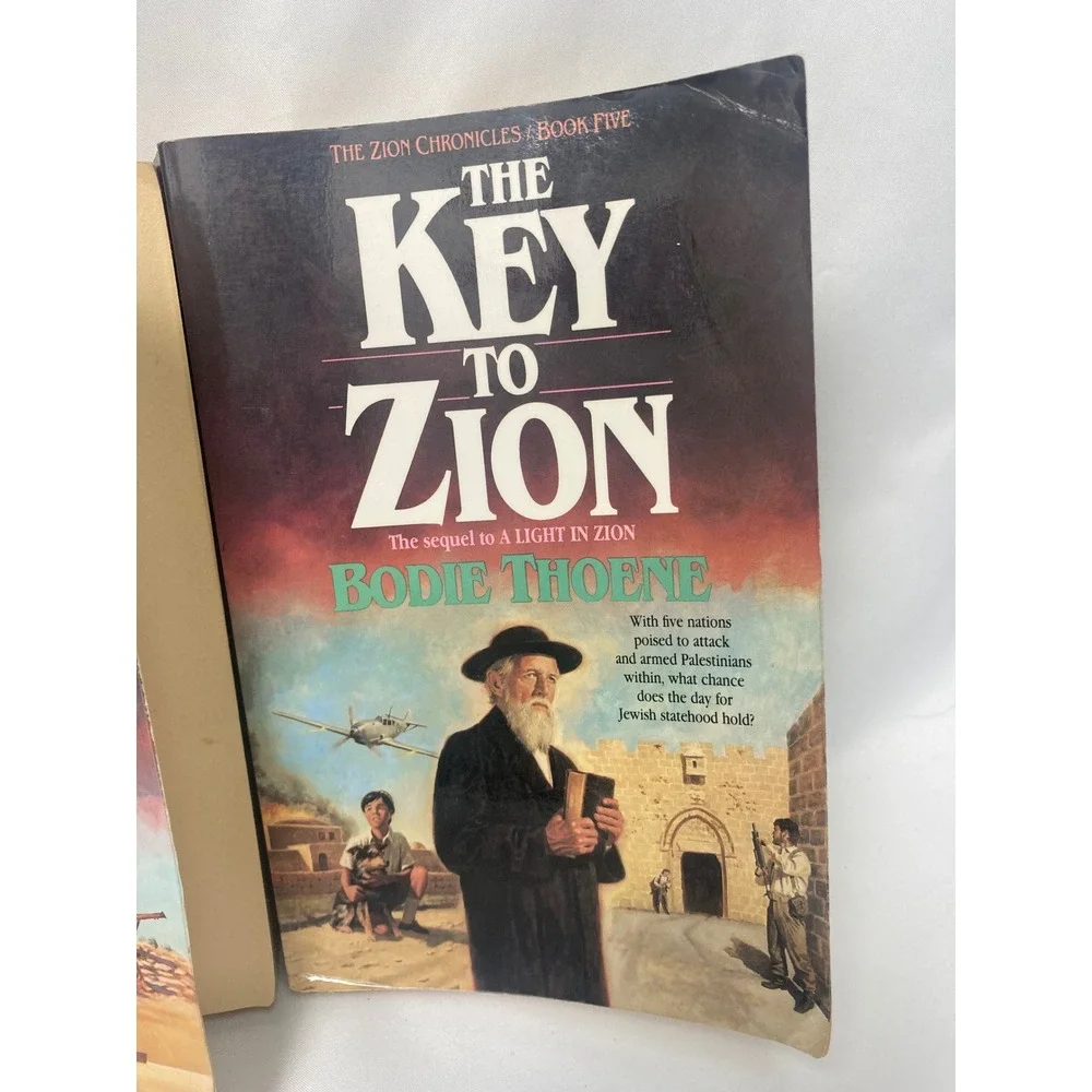 Zion Chronicles Book Lot of 4 | Bodie Thoene Christian Historical Fiction